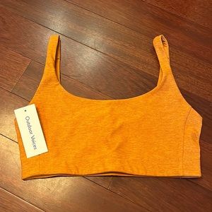 Outdoor Voices Double Time Bra Canyon Orange